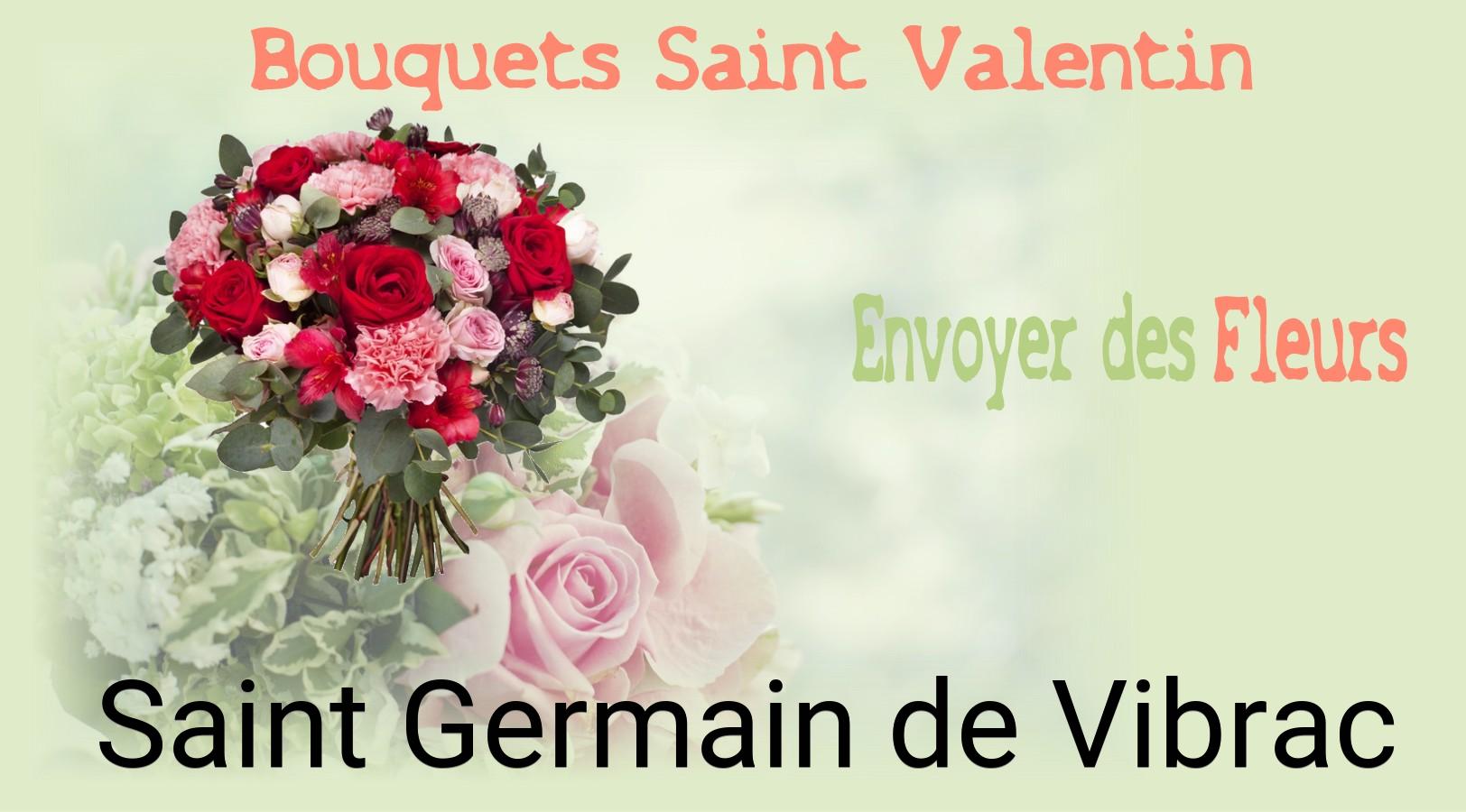 Roses de Saint-Valentin livrées à Saint-Germain-de-Vibrac